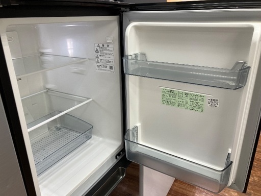 SHARP 2ドア冷蔵庫 SJ-GD15J-B 2023年製