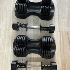 steady 可変式ダンベル20kg✖️2の画像