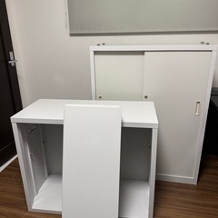 スチール書庫(豊国工業　ホワイト　セパレート))の画像