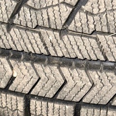 受付終了、・ブリヂストンスタッドレスタイヤ155/65R13残りミゾ約7ミリの画像