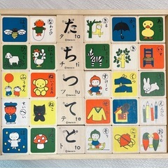 ミッフィー　ひらがな　木製　つみきの画像
