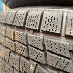 ★グッドイヤー アイスナビ SUV 265/65R17 アルミホイール付きスタッドレスタイヤ4本セット★の画像