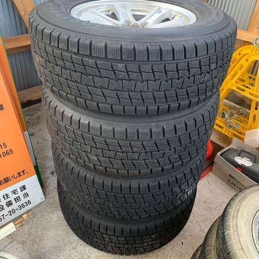 ※値下げ　★グッドイヤー アイスナビ SUV 265/65R17 アルミホイール付きスタッドレスタイヤ4本セット★