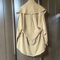 羽織ニットの画像