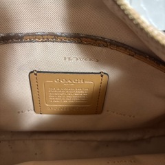 COACHショルダーバッグの画像