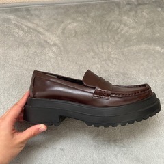 あつぞころーふぁー厚底ローファーの画像