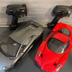 ［訳あり］ラジコン　フェラーリとランボルギーニ　の画像
