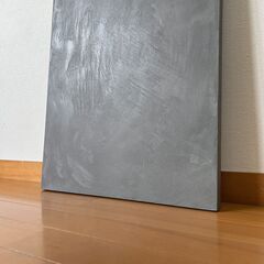 モールテックス 天板のみ 75×42cm グレー ｜ローテーブル コンクリートの画像