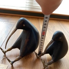 飾り　鳥　置物　2個セットの画像