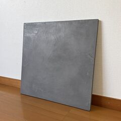モールテックス 天板のみ 45×45cm グレー ｜テーブル コンクリートの画像