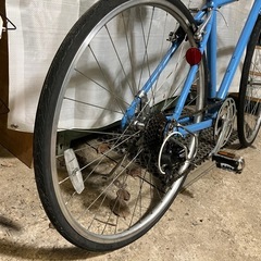 【あさひ ウィークエンドバイクス 軽量アルミクロスバイク ７段変速】すぐお乗り頂けます！一部地域送料無料！防犯登録別途600円（必須）の画像