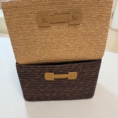 カラーボックス収納2個セットの画像