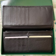 　中古　Crocodile レザー 長財布 黒の画像