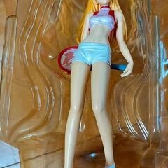 ★新世紀エヴァンゲリオンエクストラスポルトフィギュア クレイコートの妖精たち アスカ 中古品の画像