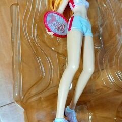 ★新世紀エヴァンゲリオンエクストラスポルトフィギュア クレイコートの妖精たち アスカ 中古品の画像
