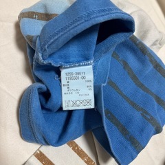 BEBE ボーダー　ロンT 100 cmの画像
