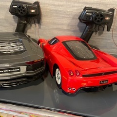［訳あり］ラジコン　フェラーリとランボルギーニ　の画像
