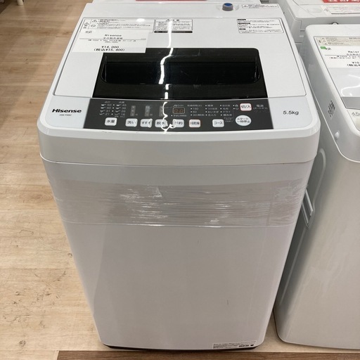 【6か月間の動作保証付き】Hisenseの全自動洗濯機HW-T55Cのご紹介です