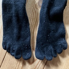 ⭕️あったか５本指ソックス★訳あり品の画像