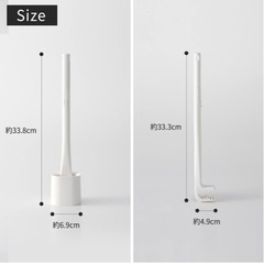 マーナ　流せるトイレブラシの画像