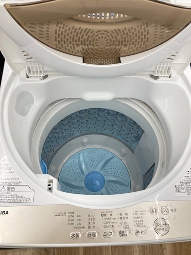 【トレファク高槻店】安心の6ヶ月間保証！取りに来られる方限定！TOSHIBA（東芝）の全自動洗濯機のご紹介です！