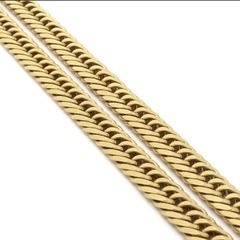 喜平 KIHEI ネックレス K18 18金 50cm 30.4g 8面 トリプル K18YG イエローゴールド 造幣局検定マークの画像
