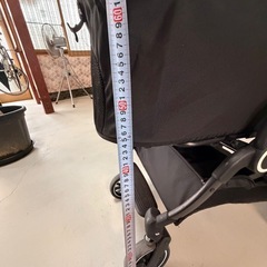 ペットカート 折り畳み ブラック グレー ぺペットバギーの画像