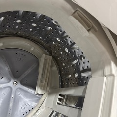 まだまだ使えます‼️SHARP💎2018年製5.5kg洗濯機ホワイト白の画像