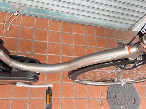大阪市内配達無料ヤマハ電動アシスト自転車バッテリー8.9Ah シルバー