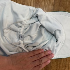 緑帽子　幼児サイズの画像