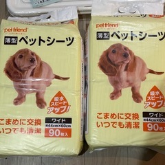 犬　ペットシーツ　ワイド　トイレシート　トレーの画像