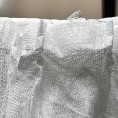 リーフ柄カーテン（カーテン２枚レース２枚、ターセル２本 ）セット【フック付き】②の画像