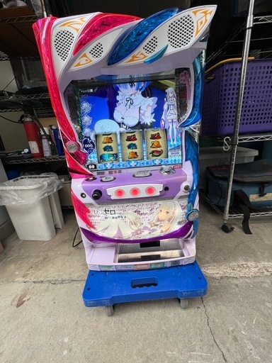 12,000円/06/リゼロ/大都技研/パチスロ機/「Re:ゼロから始める異世界生活」/6号機/エミリアパネル/メダル不要機/パチスロ実機