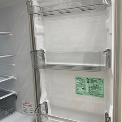 【6か月間の動作保証付き】MITSUBISHIの2ドア冷蔵庫MR-P17F-Wのご紹介ですの画像