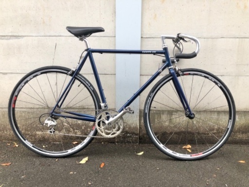 美品・送料込み】calamita uno カラミータウノクロモリ 18速ロード