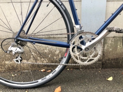 【極美品】カラミータ　ウノ　クロモリ 18速　ロードバイク　CT550mm 美品・送料込み】calamita uno カラミータウノクロモリ 18速ロード