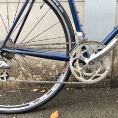 【美品・送料込み】calamita uno カラミータ　ウノ　クロモリ 18速　ロードバイク　CT550mmの画像