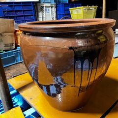丸壺 かめ 漬物容器 36cmの画像