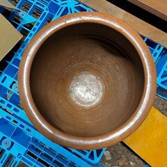 丸壺 かめ 漬物容器 36cmの画像