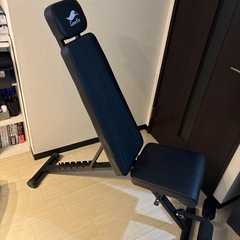 筋トレベンチ＆可変式ダンベルの画像