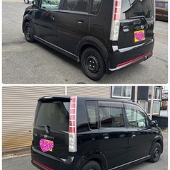 車検受けました！ムーブカスタムターボ　四駆　現状格安　福島県の画像
