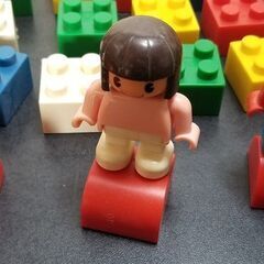 ★組み立てブロック70～75個★中古の画像