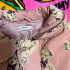 くま アウター 95 レトロ　の画像
