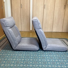 背・肩をささえる座椅子 2個の画像