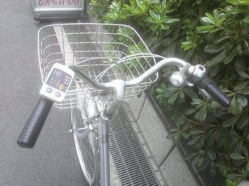 電動26インチ 税別￥33.455- 新基準パナソニックビビNX　6.6Ah 電動自転車　３ヶ月保証　シルバー225