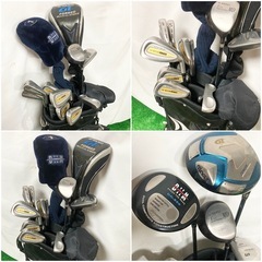 【決定】ゴルフセット一式　クラブ13本　キャディバッグ　など　全てセットの画像