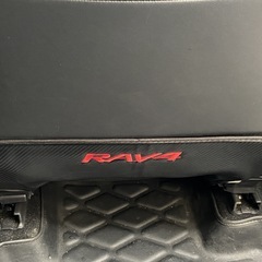 トヨタ RAV4 オプション品 4点 / ラブフォー アクセサリー マット ゴミ箱 小物入れの画像