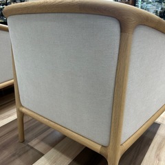 ジモティー割引🏷️【ジャングルジャングル 岸和田和泉インター店】 カリモクケース 1人掛けソファ NF-LC01　和泉市 堺市 岸和田市 泉大津市 高石市 泉北郡熊取町の画像