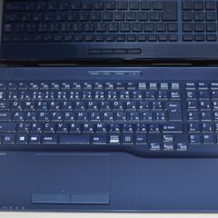 中古ノートパソコン 富士通 AH50/F1 Windows11+office AMD Ryzen 7 5700U/メモリ8GB/爆速SSD256GB/15.6インチ/WEBカメラ/無線/DVDマルチの画像