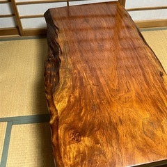 座卓テーブル一枚板の画像
